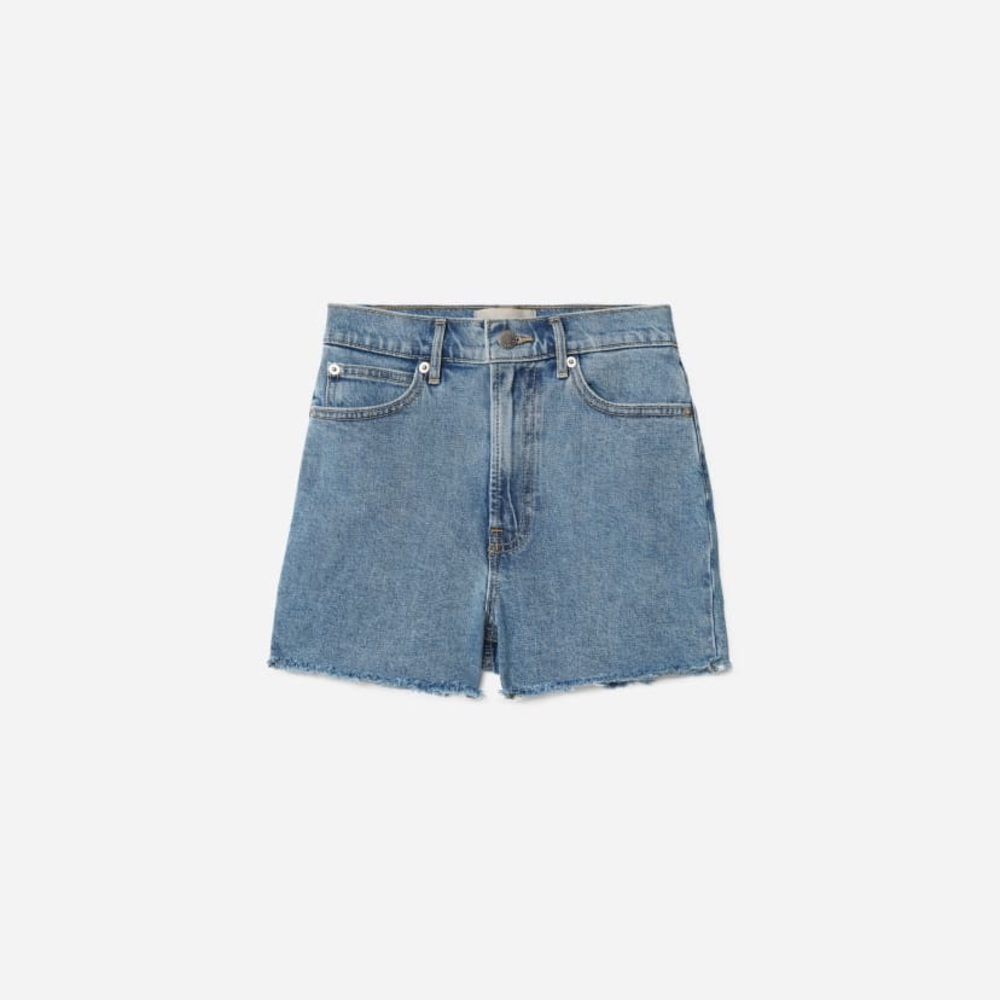 Everlane Way-High Denim Short